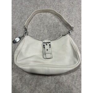 Vintage Tignanello Cream Leather Small Handbag EUC Mini